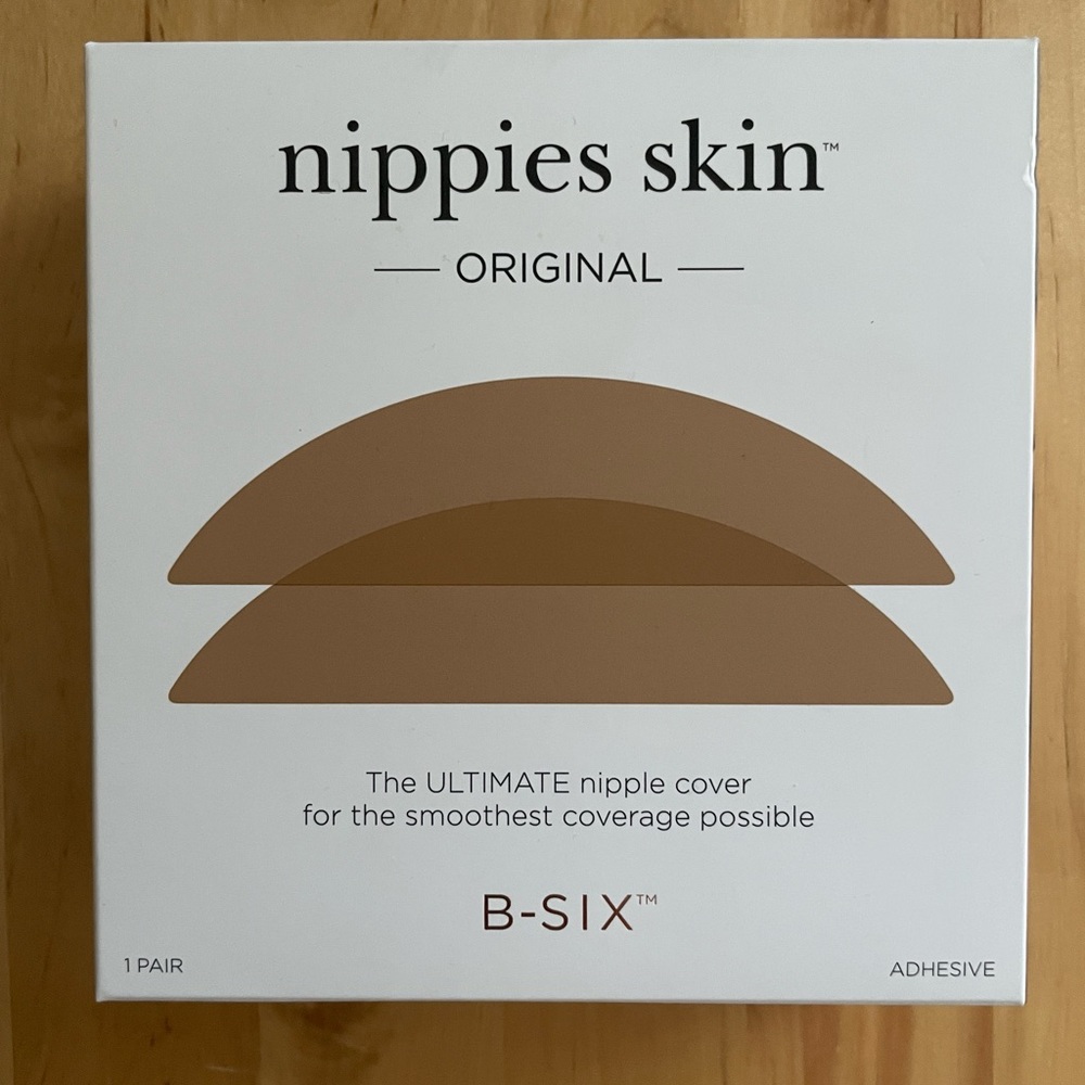 NIB Nippies Skin Adhesive Nipple Covers D+ Cup